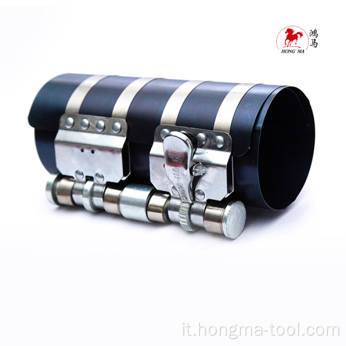 Strumento per compressore ad anello a pistone per auto in acciaio